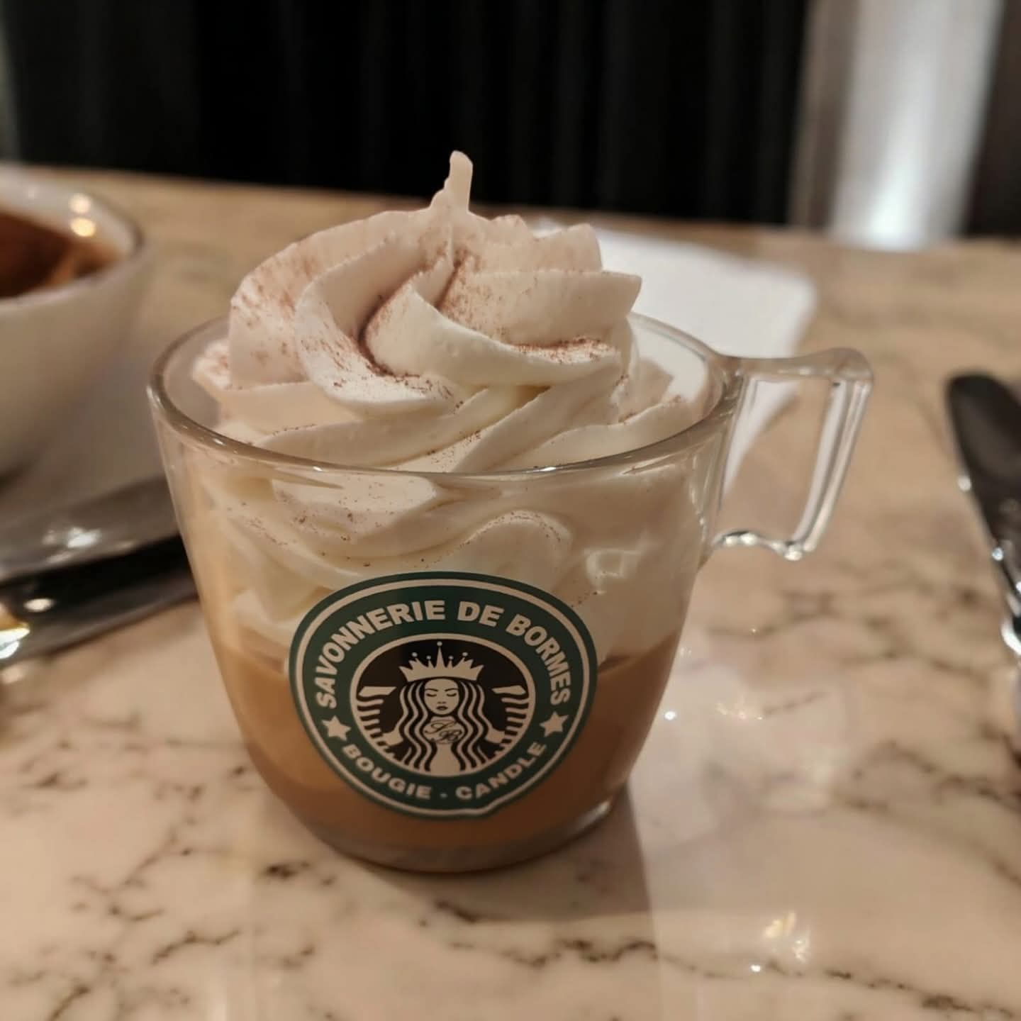 Bougies starbucks MACCHIATO