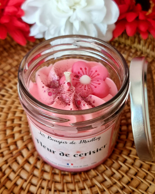 Bougies gourmandes fleur de cerisier 🌸