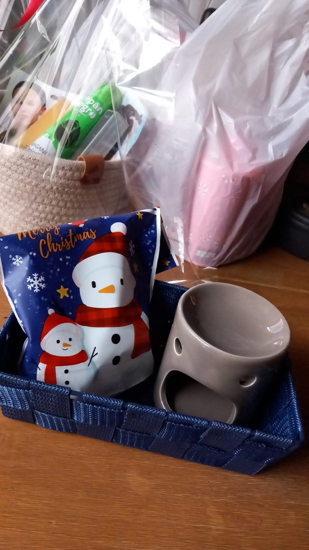 Panier garnis Noël ambiance