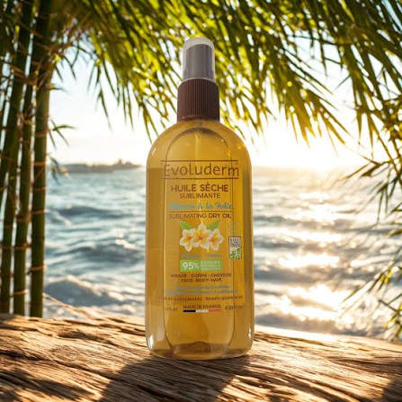 Huile Sèche Sublimante Monoï à la Folie - 125 ml