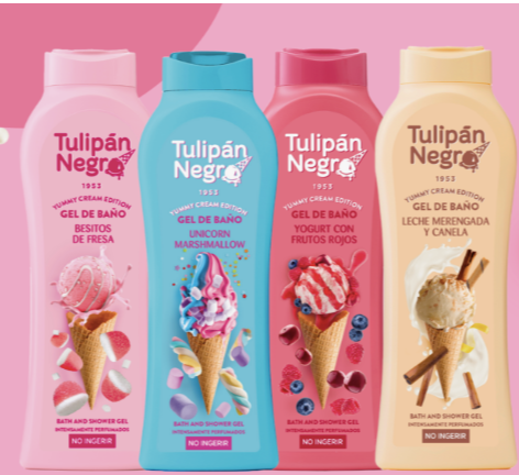 Gels douche Tulipan 650ml