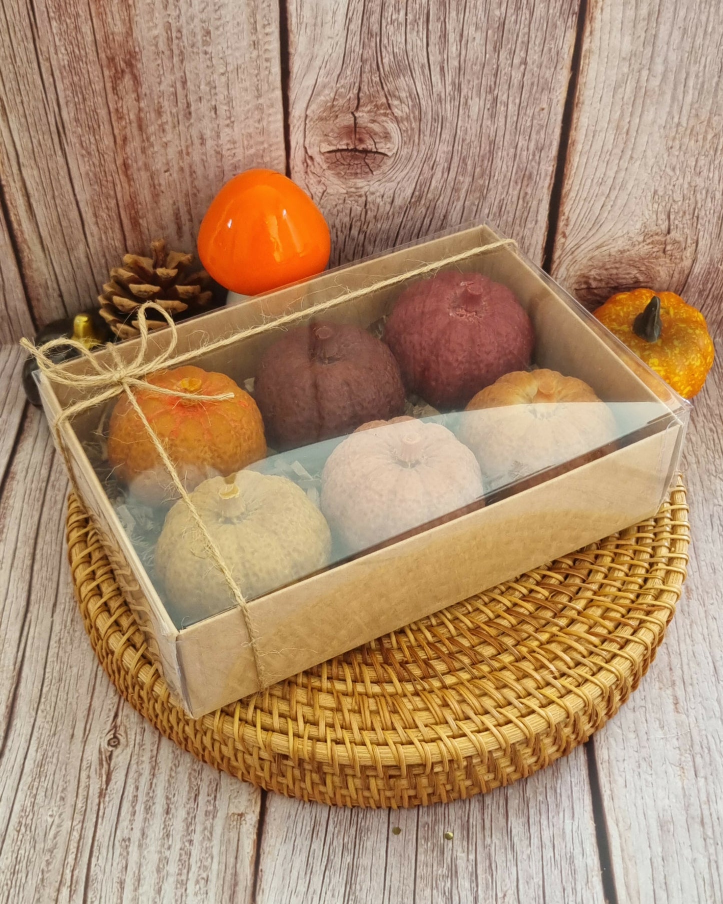 Coffret 6 fondants citrouilles 🎃