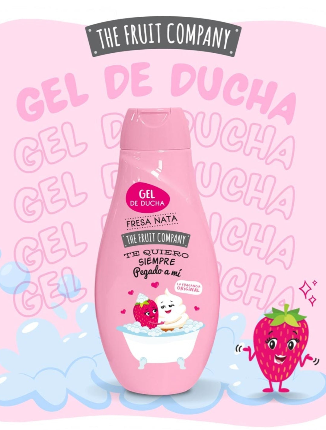 Gel douche the fruit company 600ml