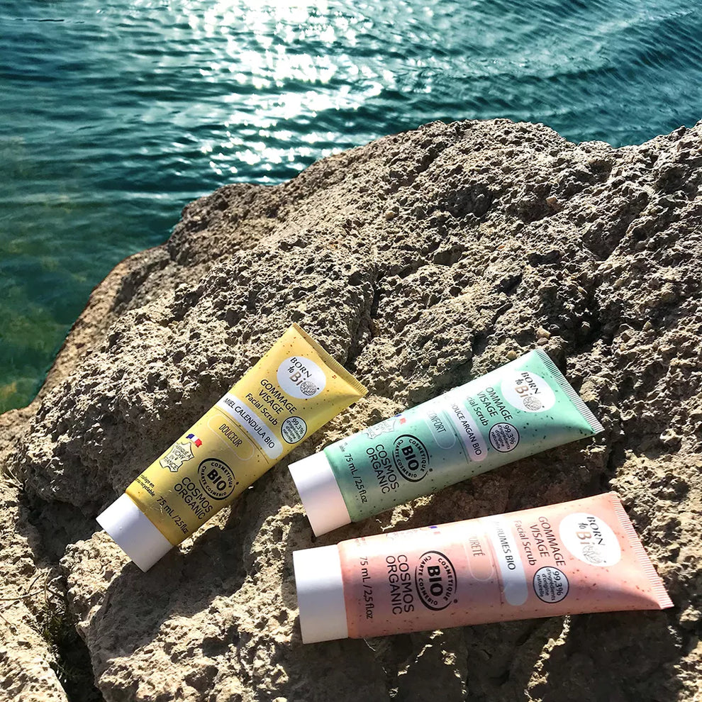 Gommage avec grain miel et candula