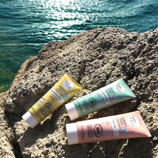 Gommage avec grain miel et candula