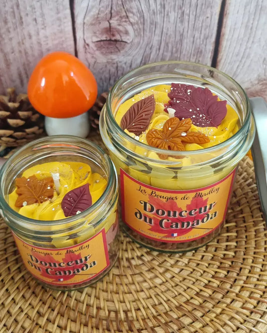 Bougie gourmande douceur du Canada 🍁🍁🍁