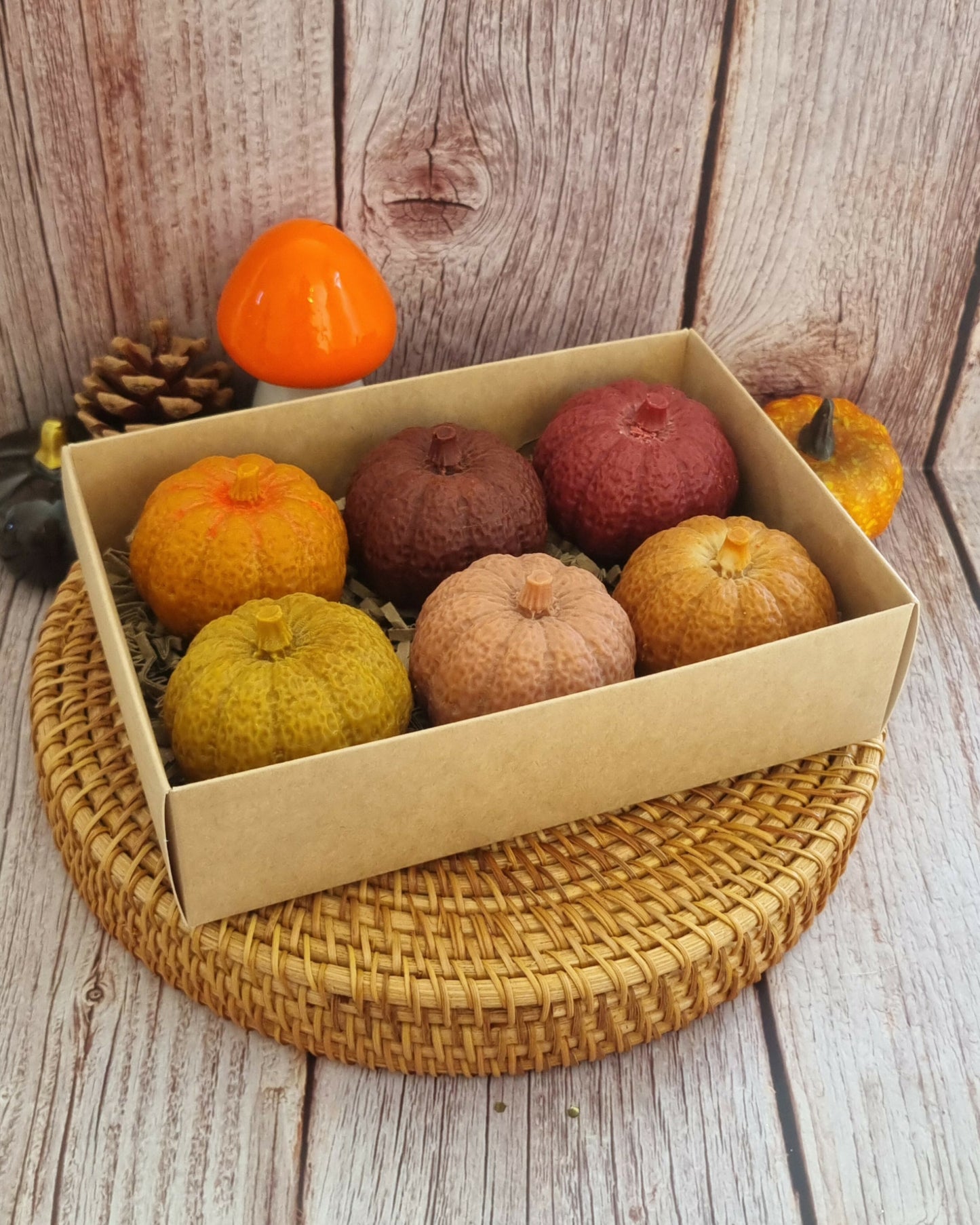 Coffret 6 fondants citrouilles 🎃