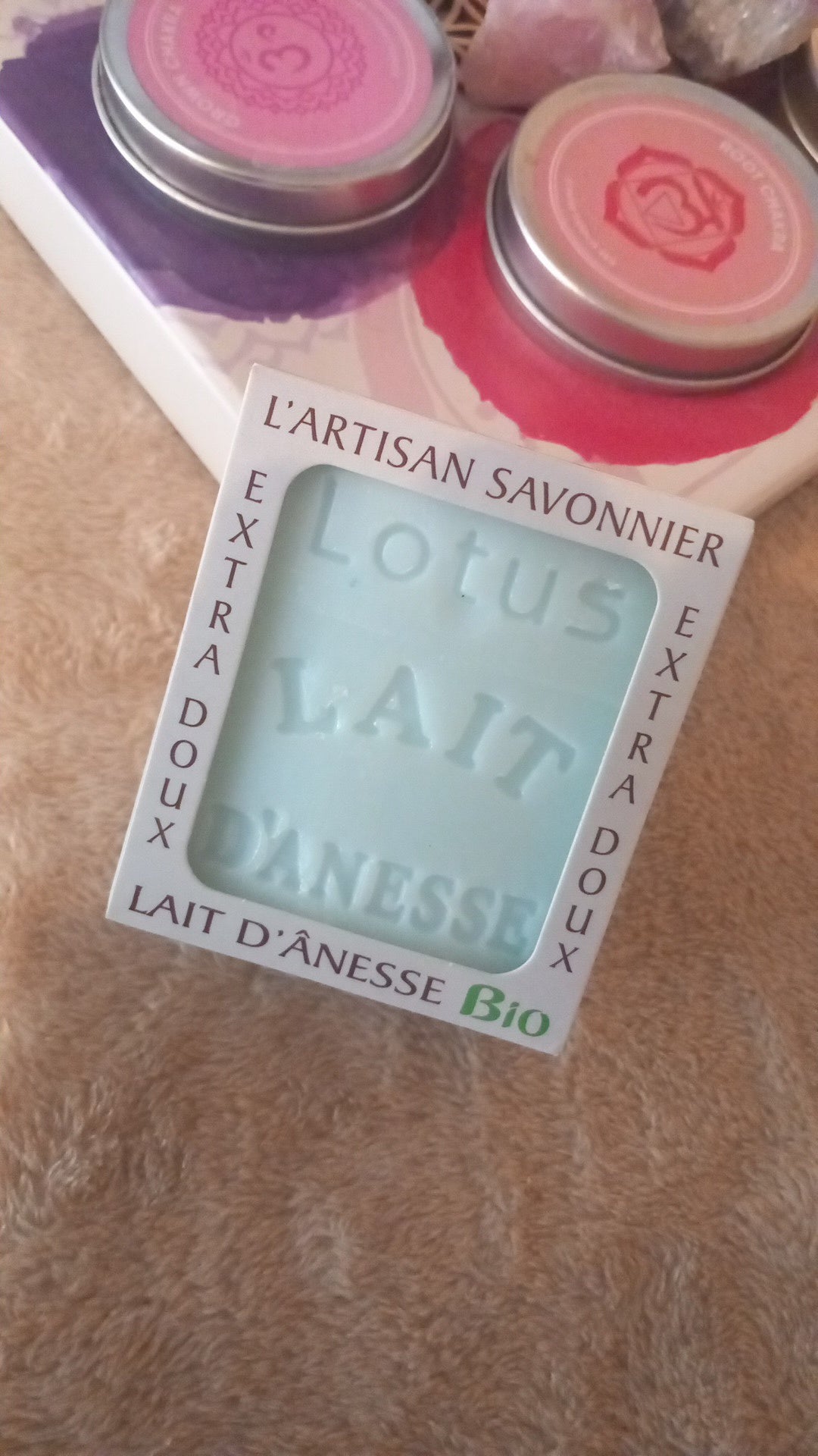 Savon corporels lait d’ânesse