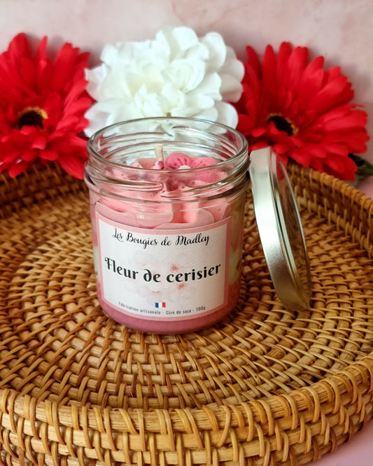Bougies gourmandes fleur de cerisier 🌸