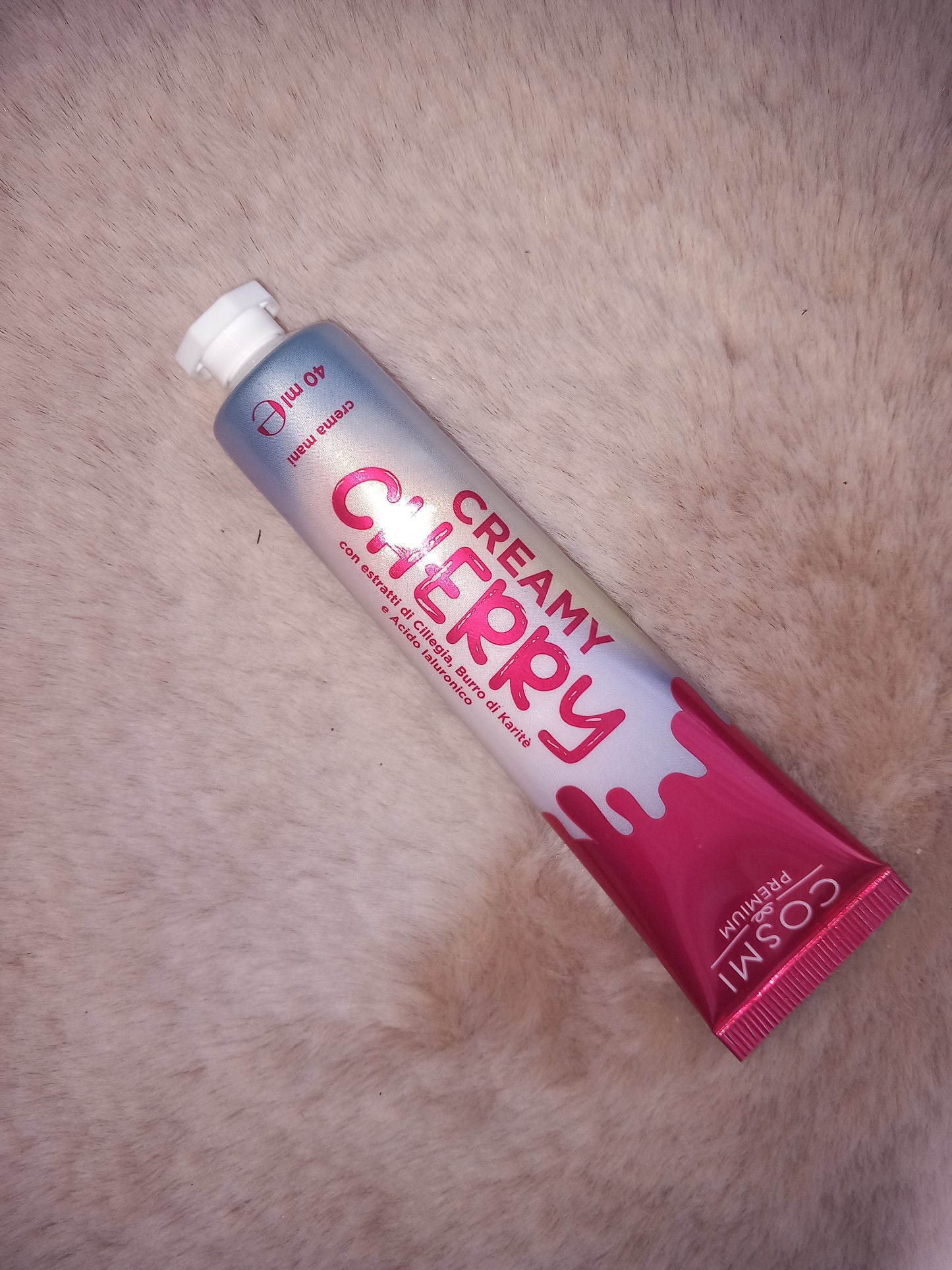 crème pour les mains, avant bras, pieds CERISE