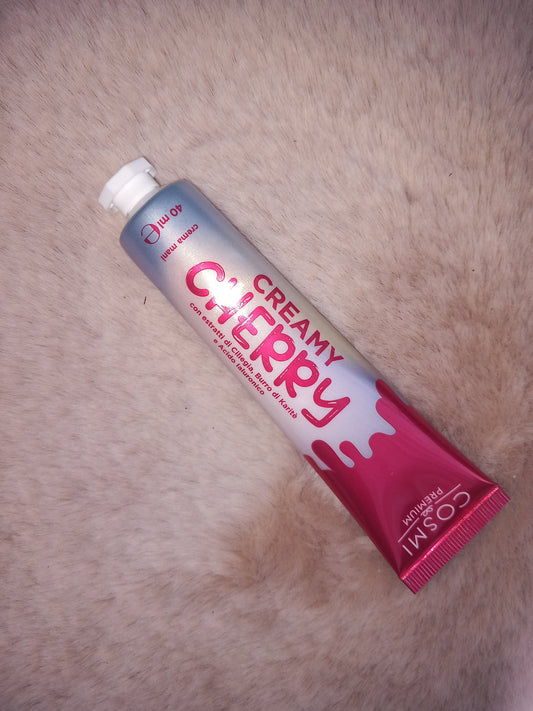 crème pour les mains, avant bras, pieds CERISE